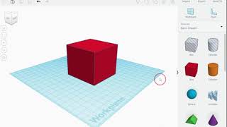 Changing the View-  Tinkercad