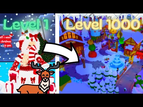 Creating Santa's PARADISE North Pole City in Roblox! (S20 E18)