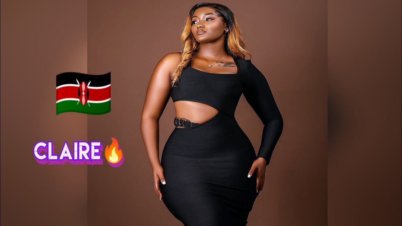 SAMI CLAIRE🔥 Mind blowing Curvy Kenyan Plus Size Fashion Model Wiki
