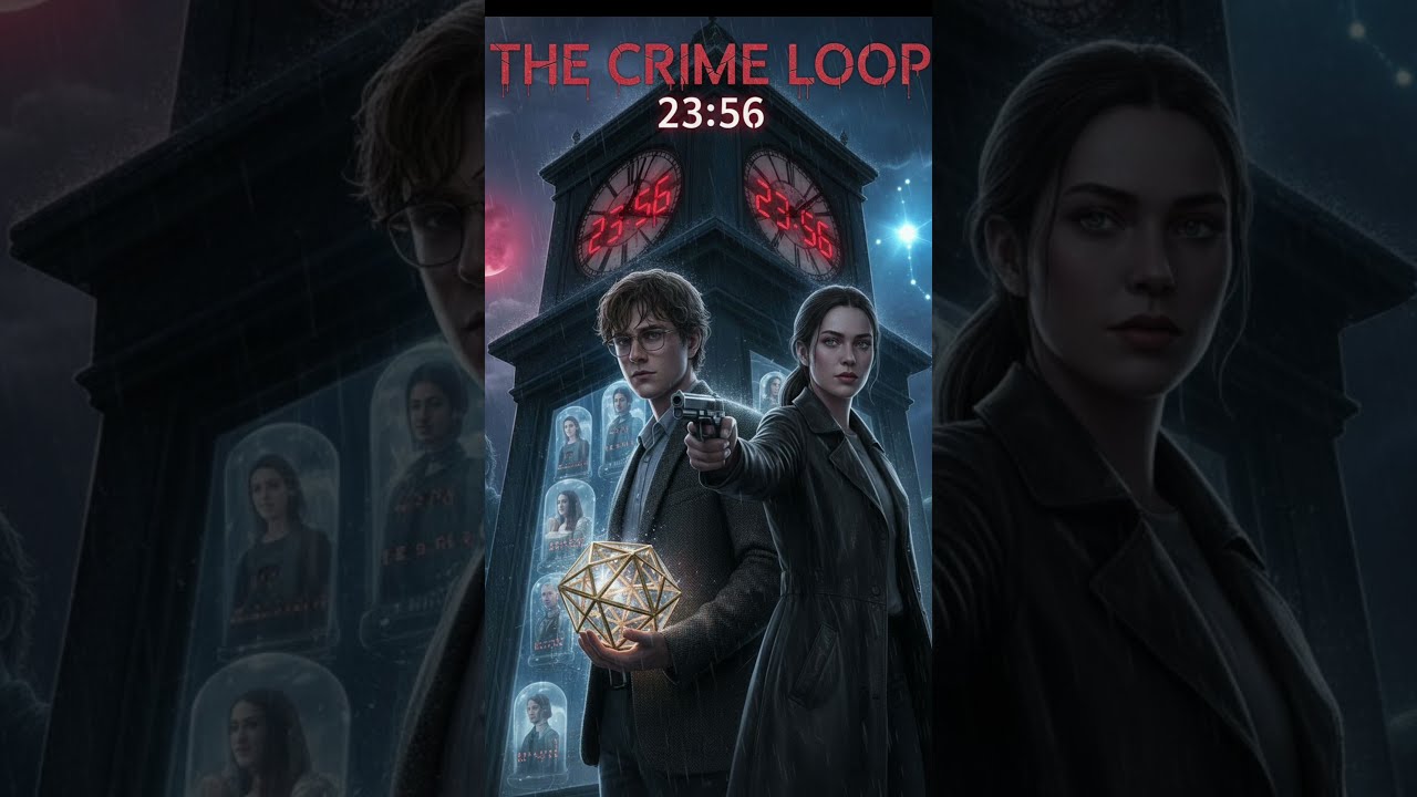 The Crime Loop: 23:56 | Time-Loop Thriller Audiobook Summary #Shorts #shortvideos
