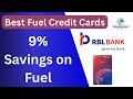 Best Credit Card for Fuel with 9% Savings | Amex Gold Charge Card Devalued