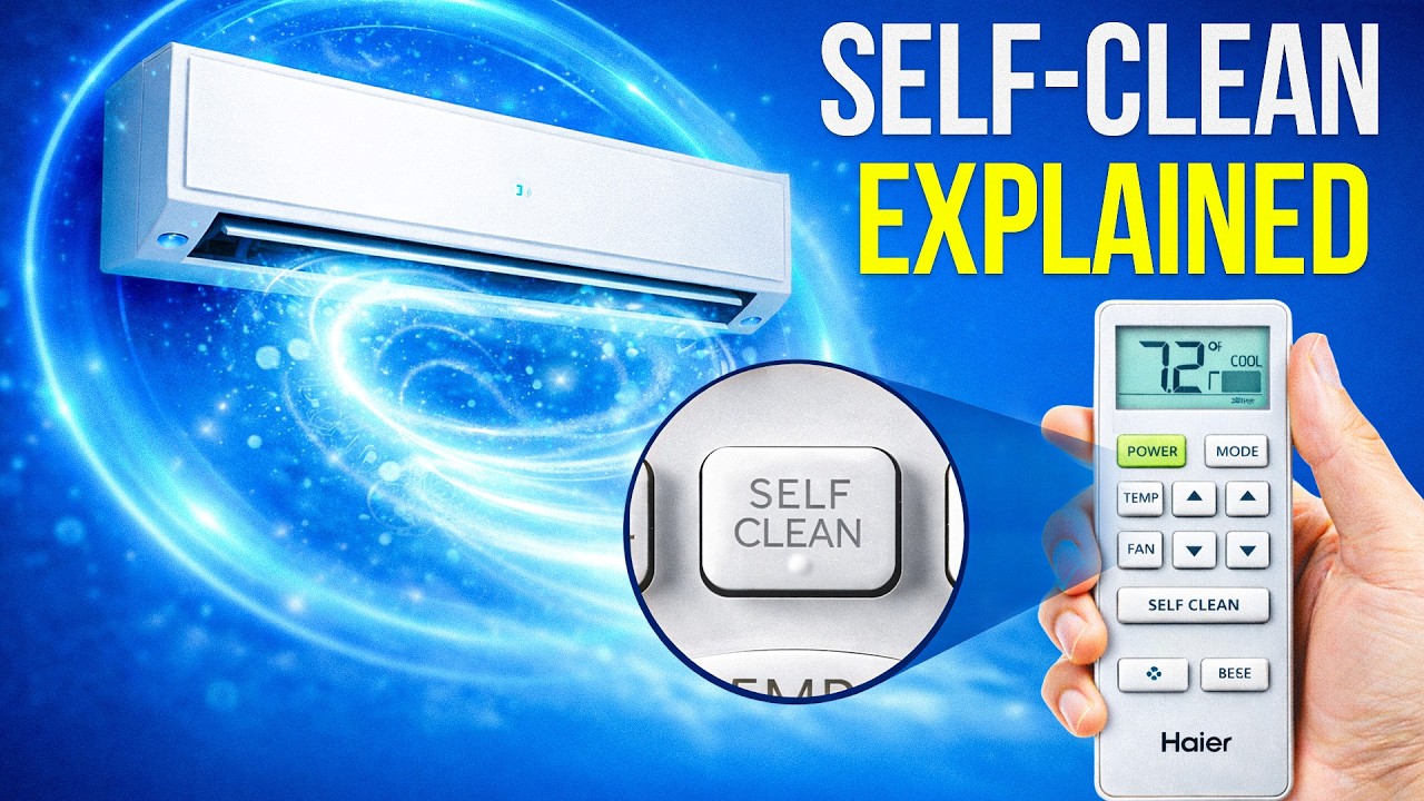 Self‑Clean Mode in Air Conditioners Explained [Quick Overview] - YouTube