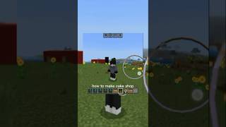 | How can make cake shop 🎂In minecraft | #viral #shorts #trending #cake #shortvideo #shortfeed