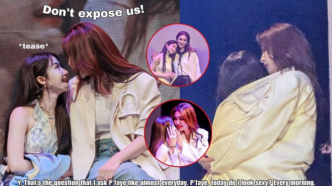 (FayeYoko) FAYE GOT PANIC WHEN YOKO NONSTOP SPILLING TEAS| Faye being possessive to Yoko