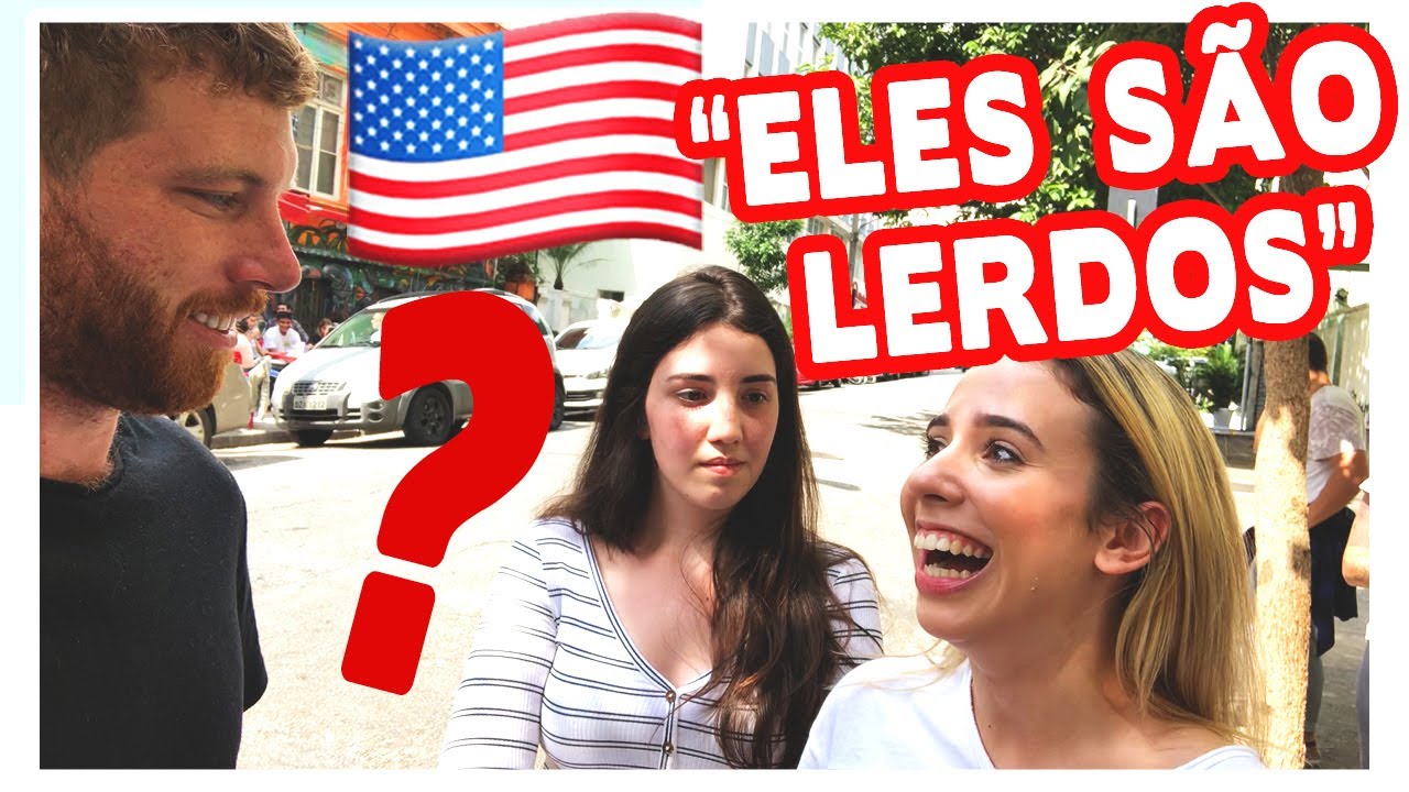 O que os BRASILEIROS pensam sobre os AMERICANOS e os EUA?
