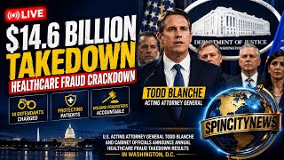 LIVE: US’s Todd Blanche on annual healthcare fraud takedown results 📱