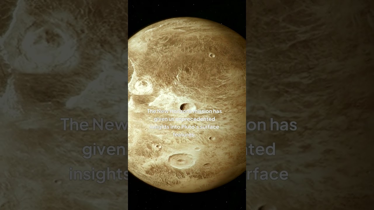 PLUTO'S Hidden Mountains and Valleys Revealed!