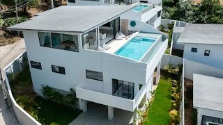 Samui for rent ~300 $ /night 4 bedroom sea view villa in Chaweng ⬇️