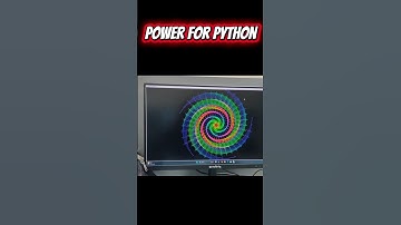 power of python #python #ai #animation