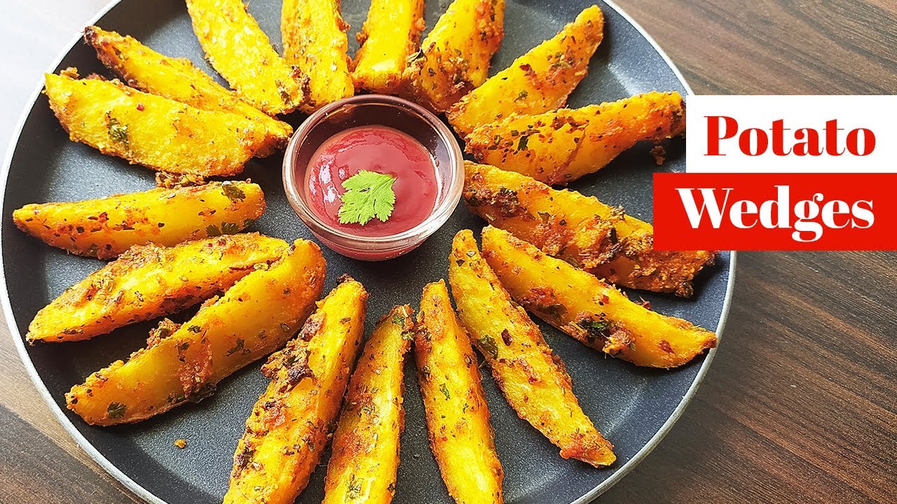 Potato Wedges Restaurant Style Potato Wedges recipe How to Make