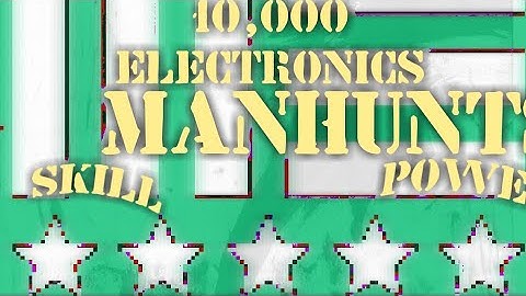 SKILL POWER MANHUNTS (10,000 Electronics Sticky Defib Build) The Division 1.8.3