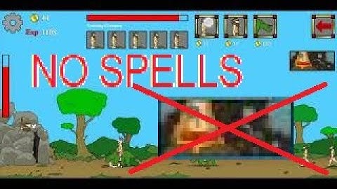 AGE OF WAR 1 - Impossible mode - HOW TO WIN WITHOUT USING SPELLS