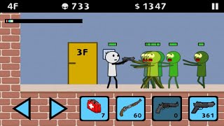 Stickman And Gun 3 : Zombie Shooter || Very amazing Game For Android Mobile || screenshot 5