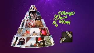 After Effects Template: Christmas Tree Slideshow