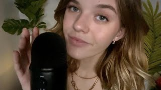 ASMR Repeating "Just A Little Bit" (close up whispers + hand movements)