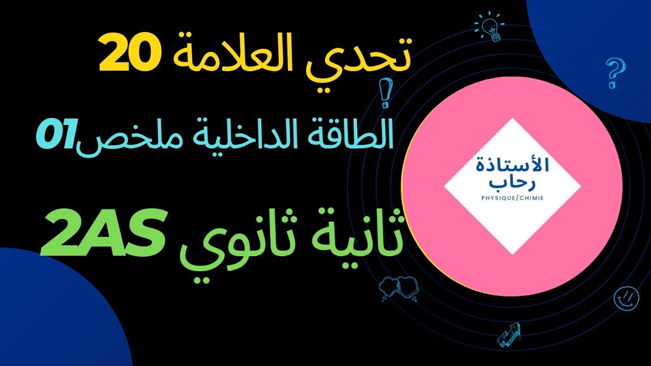 الطاقة الداخلية ثانية ثانوي  المركبة الحرارية عبارة التحويل الحراري الفرق بين السعةالكتليةوالحرارية