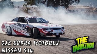 2JZ SUPRA MOTORLU NISSAN S14 İLE DRIFT KAPIŞMASI!! | KİM KAZANDI?