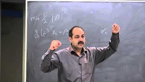 Ali Ghodsi, Lec 12: Soft margin Support Vector Machine (svm)