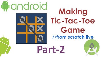 Making Tic Tac Toe game from scratch in android studio using java | Part-2