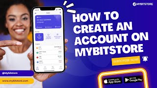 How to create an account or Sign up on Mybitstore screenshot 1