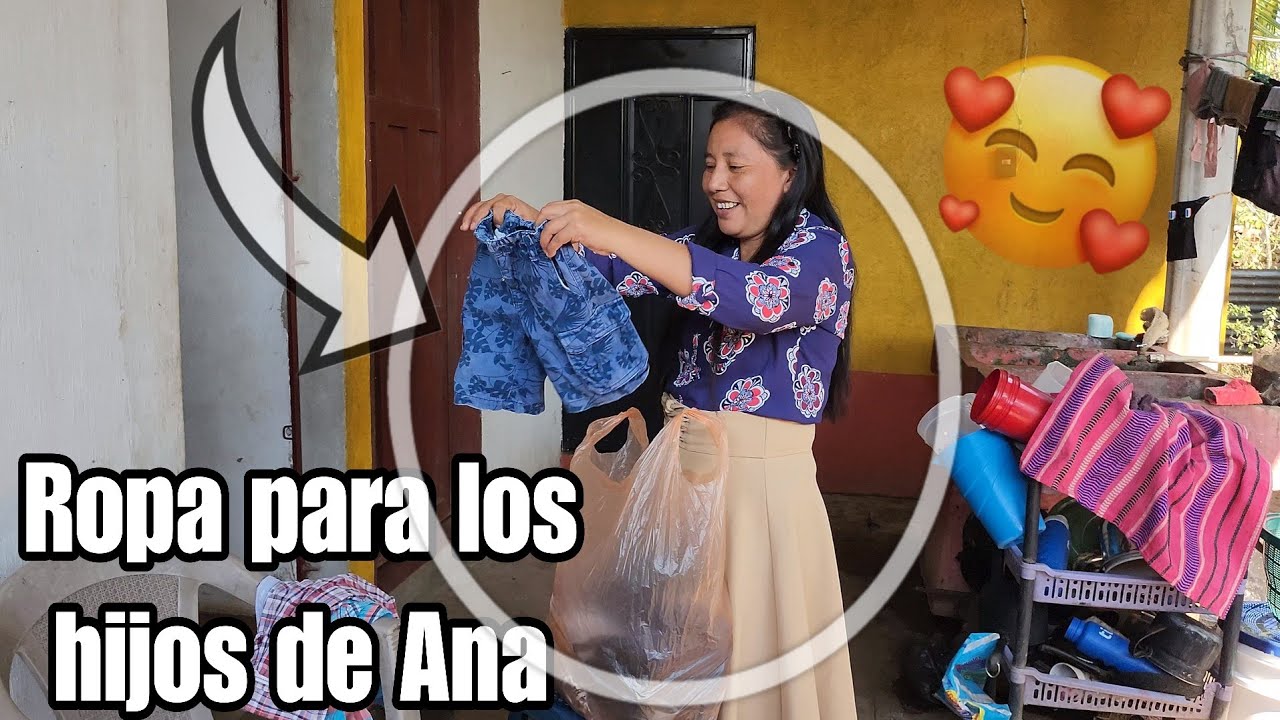 Lilian le regaló ropa a los hijos de Ana ella feliz lloró de emoción 🥹🥹