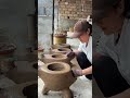 Hand Forming Craft Of Clay Energy-Saving Wood Stove