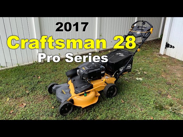 Craftsman 28 Pro Series My 8th Mower