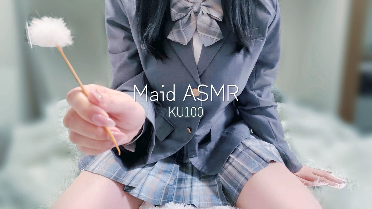 【ASMR/KU100】J♡にお耳むぎゅむぎゅされて、好き放題されちゃってるきぶん【指かき/タッピング/オノマトペ/心情代弁/吐息/耳ふー/Ear Cleaning/VTuber/for Sleep】