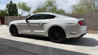 Building a Mustang GT:Tour & Sound Check (Flowmaster Catback Exhaust)