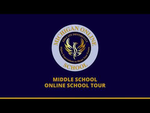 Michigan Online School  - Online middle school tour