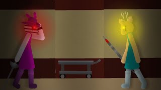 Dessa V.S Zizzy (Roblox Piggy) [Battle] | Sticknodes Pro Animation screenshot 5