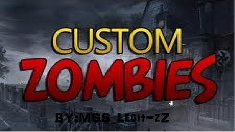 Custom Zombies | ZombieCraft | w-Thenoobishninja | Part 2