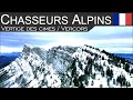  vercors   vertige des cimes  chasseurs alpins  ski de rando  entrainement commando   drone