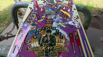Elvis Pinball Playfield – Factory Finish Reborn! | Restored by Scott