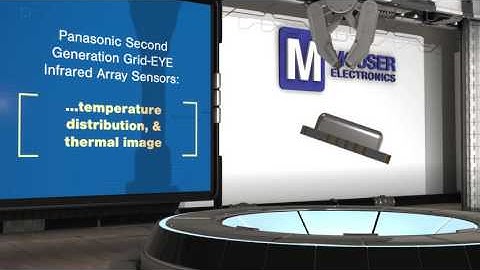 Panasonic Grid-EYE (Gen 2) Infrared Array Sensors - New Product Brief | Mouser Electronics