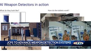 JCPS to advance weapon detection systems