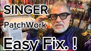 SINGER 7285Q Patchwork Quilting Machine Easy Repair !