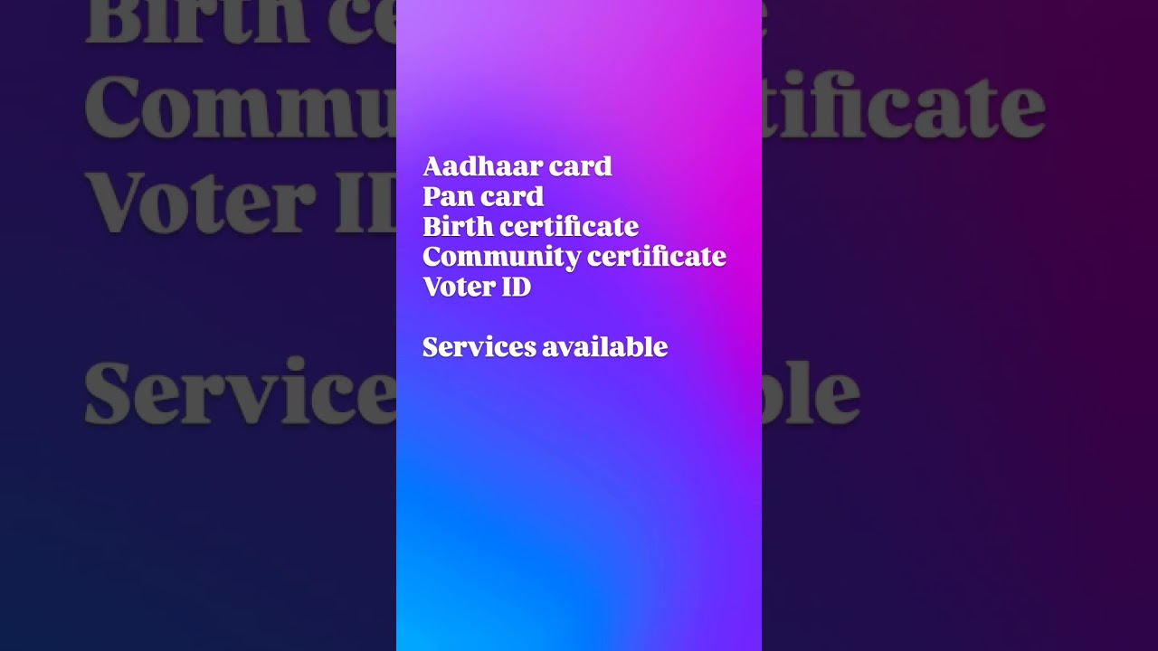 E Seva works and ticket bookings are available online. 