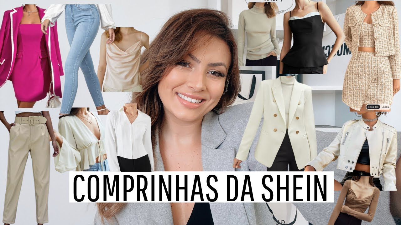 COMPRINHAS DA SHEIN - LOOKS ELEGANTES 