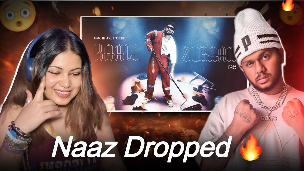 NAAZ - KAALI ZUBAAN (Prod. K28) | Reaction video 