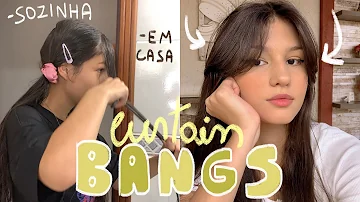 Como fazer Curt bangs?