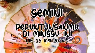 Gemini Peruntunganmu Di Minggu Ini Chekk💫