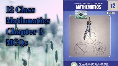 2nd year Math most important MCQs chapter 3# Integration