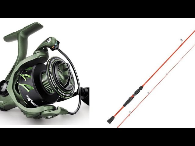 Kastking royale charge rod and spartacus spinning reel 