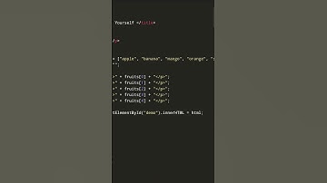 javascript use to create For loop #javascript #html #css #coding #development #webdevelopment