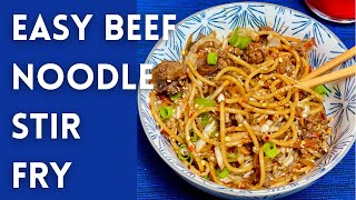 Quick Beef Noodle Stir Fry | Quick and Easy Meal Ideas screenshot 3