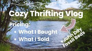 Thrifting in Bend, Redmond, & Madras Haul + John Day Fossil Beds | Cozy Oregon Vlog | Ep 21