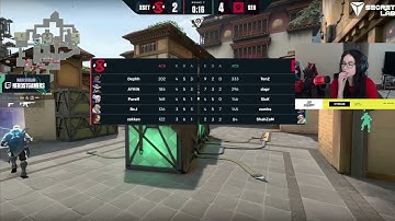 100T KYEDAE REACTS TO  SENTINELS vs. XSET | VCT Stage 3 NA Challengers - (MAP 1, HAVEN) - VALORANT