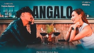 Angalo-[Lyrical video]@BibashJk.|| Ma_banxu_timro_krishna_timi_Radha_bannu_la#trend#bibashjk#angalo