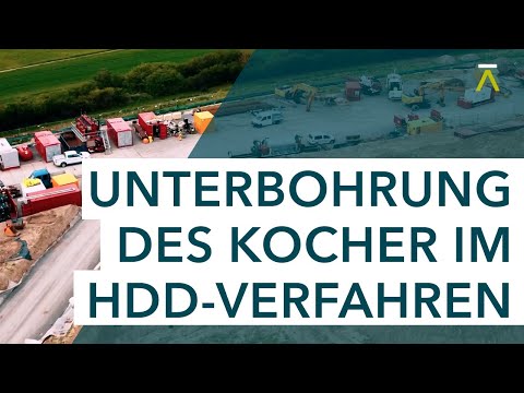 SuedLink bewegt: 944 Meter Bohrung in Baden-Württemberg - video from TransnetBW